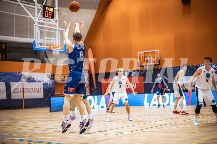 Basketball, Win2Day Superliga 2022/23, Grunddurchgang 10.Runde, Vienna Timberwolves, COLDAMARIS BBC Nord Dragonz, Valentin Pasterk (6)