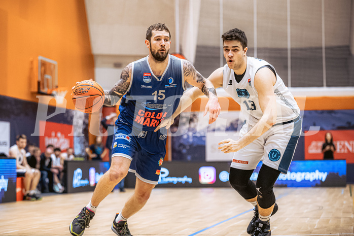 Basketball, Win2Day Superliga 2022/23, Grunddurchgang 10.Runde, Vienna Timberwolves, COLDAMARIS BBC Nord Dragonz, Nick Allen (15), Luka Damjanac (13)