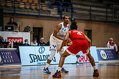 Basketball, bet-at-home Basketball Superliga 2020/21, Grunddurchgang 16. Runde, Oberwart Gunners, BC Vienna, Laurence Alexander (4)