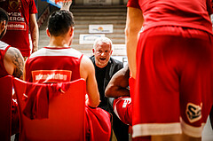 Basketball, bet-at-home Basketball Superliga 2020/21, Grunddurchgang, 16. Runde, Oberwart Gunners, BC Vienna, Luigi Gresta (Ass. Coach)