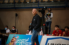 Basketball, bet-at-home Basketball Superliga 2020/21, Grunddurchgang 16. Runde, Oberwart Gunners, BC Vienna, Luigi Gresta (Ass. Coach)