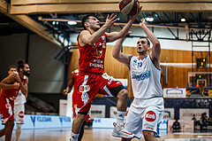 Basketball, bet-at-home Basketball Superliga 2020/21, Grunddurchgang 16. Runde, Oberwart Gunners, BC Vienna, Mustafa Hassan Zadeh (5)