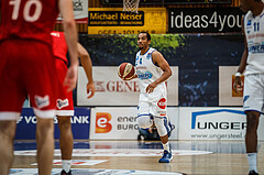 Basketball, bet-at-home Basketball Superliga 2020/21, Grunddurchgang 16. Runde, Oberwart Gunners, BC Vienna, Laurence Alexander (4)