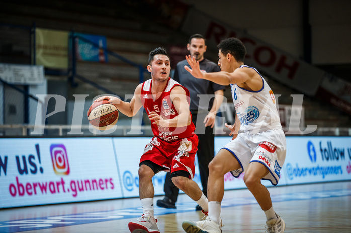 Basketball, bet-at-home Basketball Superliga 2020/21, Grunddurchgang 16. Runde, Oberwart Gunners, BC Vienna, Mustafa Hassan Zadeh (5)