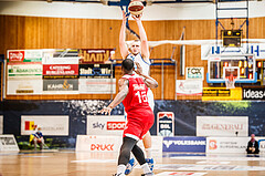 Basketball, bet-at-home Basketball Superliga 2020/21, Grunddurchgang, 16. Runde, Oberwart Gunners, BC Vienna, Renato Poljak (16)