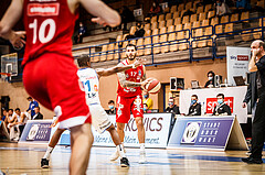 Basketball, bet-at-home Basketball Superliga 2020/21, Grunddurchgang, 16. Runde, Oberwart Gunners, BC Vienna, Ivan Siriscevic (17)