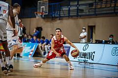 Basketball, bet-at-home Basketball Superliga 2020/21, Grunddurchgang 16. Runde, Oberwart Gunners, BC Vienna, Mustafa Hassan Zadeh (5)