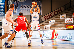 Basketball, bet-at-home Basketball Superliga 2020/21, Grunddurchgang, 16. Runde, Oberwart Gunners, BC Vienna, Lawrence Alexander (4)