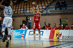Basketball, bet-at-home Basketball Superliga 2020/21, Grunddurchgang 16. Runde, Oberwart Gunners, BC Vienna, Mustafa Hassan Zadeh (5)
