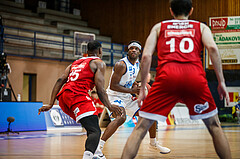 Basketball, bet-at-home Basketball Superliga 2020/21, Grunddurchgang 16. Runde, Oberwart Gunners, BC Vienna, Quincy Diggs (13)