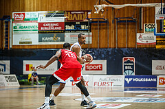 Basketball, bet-at-home Basketball Superliga 2020/21, Grunddurchgang 16. Runde, Oberwart Gunners, BC Vienna, Nigel Pruitt (11)