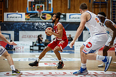 Basketball, bet-at-home Basketball Superliga 2020/21, Grunddurchgang 16. Runde, Oberwart Gunners, BC Vienna, Richaud Pack (4)