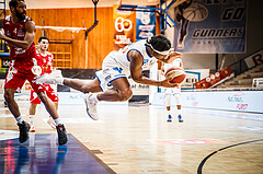 Basketball, bet-at-home Basketball Superliga 2020/21, Grunddurchgang, 16. Runde, Oberwart Gunners, BC Vienna, Quincy Diggs (13)