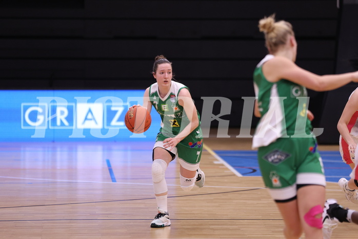 29.01.2023, Graz, Raiffeisen Sportpark, Basketball Damen Superliga 2022/23, Grunddurchgang 12.Runde, UBSC-DBBC Graz vs. UBI Graz,  