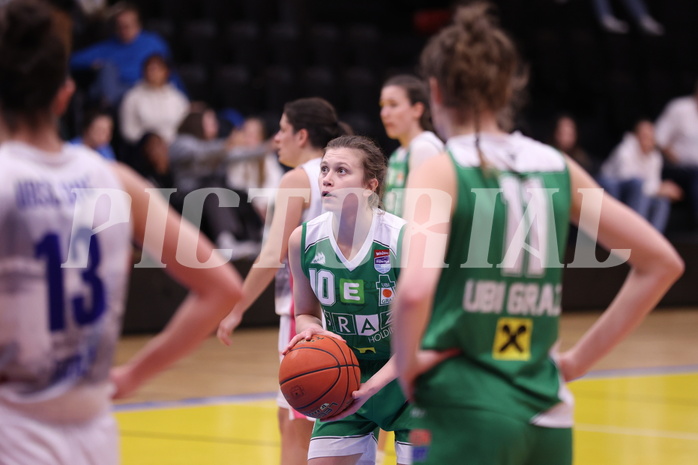 29.01.2023, Graz, Raiffeisen Sportpark, Basketball Damen Superliga 2022/23, Grunddurchgang 12.Runde, UBSC-DBBC Graz vs. UBI Graz,  