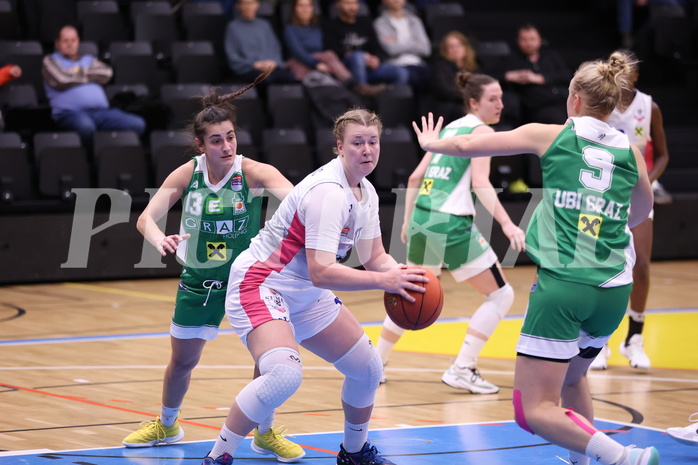 29.01.2023, Graz, Raiffeisen Sportpark, Basketball Damen Superliga 2022/23, Grunddurchgang 12.Runde, UBSC-DBBC Graz vs. UBI Graz,  