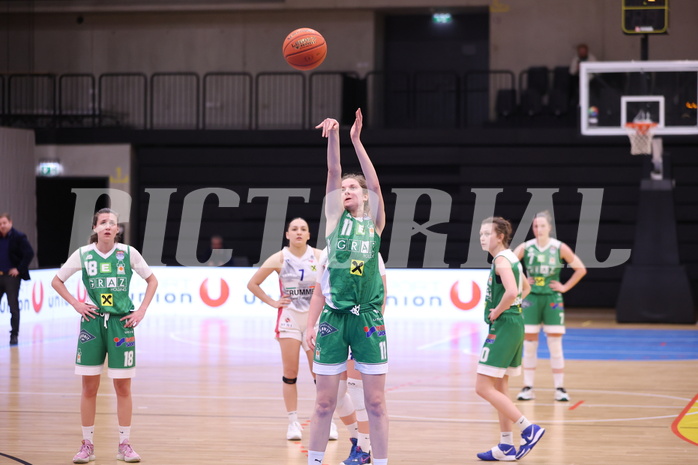 29.01.2023, Graz, Raiffeisen Sportpark, Basketball Damen Superliga 2022/23, Grunddurchgang 12.Runde, UBSC-DBBC Graz vs. UBI Graz,  