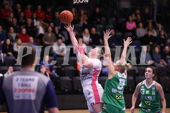 29.01.2023, Graz, Raiffeisen Sportpark, Basketball Damen Superliga 2022/23, Grunddurchgang 12.Runde, UBSC-DBBC Graz vs. UBI Graz,  