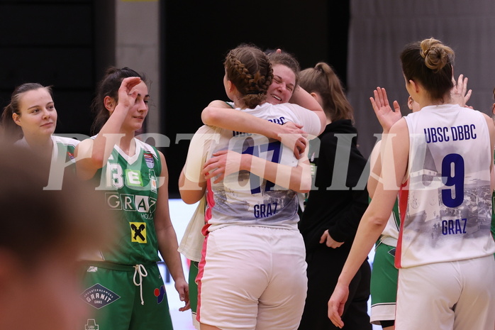 29.01.2023, Graz, Raiffeisen Sportpark, Basketball Damen Superliga 2022/23, Grunddurchgang 12.Runde, UBSC-DBBC Graz vs. UBI Graz,  