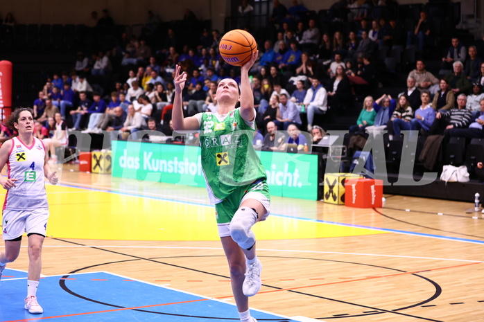 22.03.2025, Graz, Raiffeisen Sportpark, Basketball Damen Superliga 2024/25, Semifinale Spiel 2, UBSC-DBBC Graz - UBI Holding Graz