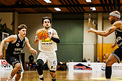 Basketball, Basketball Zweite Liga 2024/25, Playoffs Viertelfinale Spiel 2, Mattersburg Rocks, Wörthersee Piraten, Julian Alper (10)