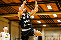 Basketball, Basketball Zweite Liga 2024/25, Playoffs Viertelfinale Spiel 2, Mattersburg Rocks, Wörthersee Piraten, Shawn L. Ray (6)