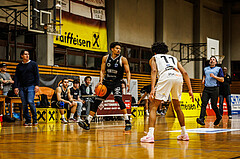 Basketball, Basketball Zweite Liga 2024/25, Playoffs Viertelfinale Spiel 2, Mattersburg Rocks, Wörthersee Piraten, Marcus Holyfield (7)