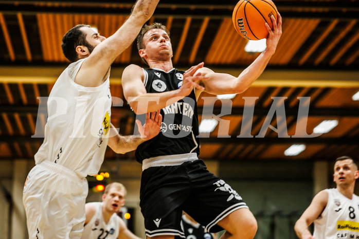 Basketball, Basketball Zweite Liga 2024/25, Playoffs Viertelfinale Spiel 2, Mattersburg Rocks, Wörthersee Piraten, Elvis Keric (9)