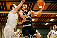 Basketball, Basketball Zweite Liga 2024/25, Playoffs Viertelfinale Spiel 2, Mattersburg Rocks, Wörthersee Piraten, Elvis Keric (9)