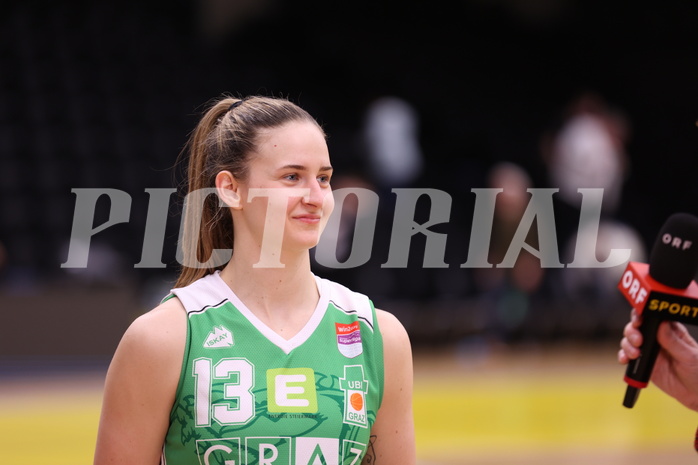 22.03.2025, Graz, Raiffeisen Sportpark, Basketball Damen Superliga 2024/25, Semifinale Spiel 2, UBSC-DBBC Graz vs. UBI Graz ,  