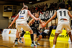 Basketball, Basketball Zweite Liga 2024/25, Playoffs Viertelfinale Spiel 2, Mattersburg Rocks, Wörthersee Piraten, Elvis Keric (9)