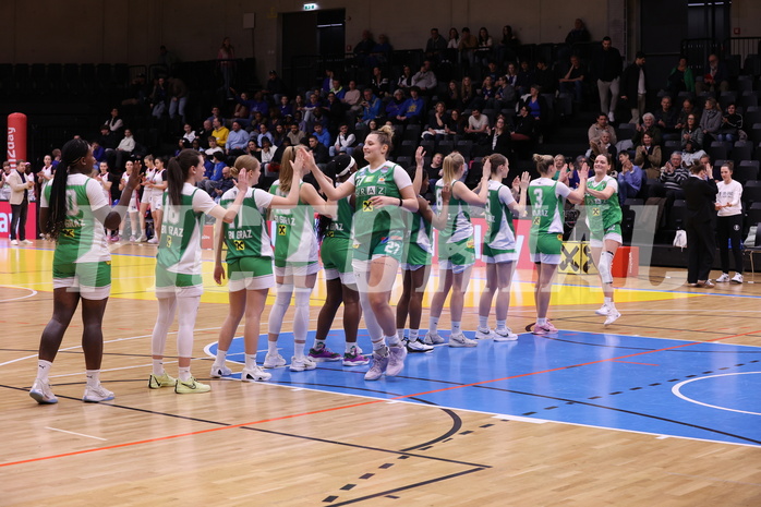 22.03.2025, Graz, Raiffeisen Sportpark, Basketball Damen Superliga 2024/25, Semifinale Spiel 2, UBSC-DBBC Graz - UBI Holding Graz