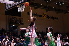 22.03.2025, Graz, Raiffeisen Sportpark, Basketball Damen Superliga 2024/25, Semifinale Spiel 2, UBSC-DBBC Graz - UBI Holding Graz