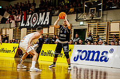 Basketball, Basketball Zweite Liga 2024/25, Playoffs Viertelfinale Spiel 2, Mattersburg Rocks, Wörthersee Piraten, Tim Huber (2)