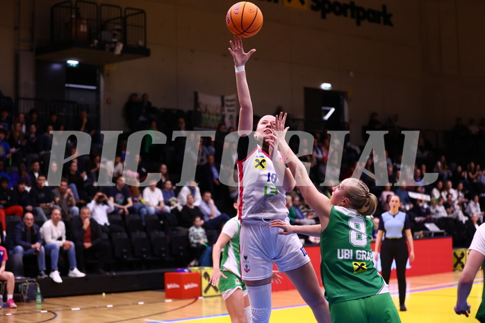 22.03.2025, Graz, Raiffeisen Sportpark, Basketball Damen Superliga 2024/25, Semifinale Spiel 2, UBSC-DBBC Graz - UBI Holding Graz