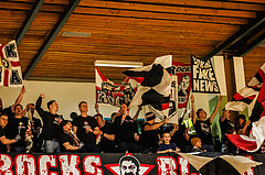 Basketball, Basketball Zweite Liga 2024/25, Playoffs Viertelfinale Spiel 2, Mattersburg Rocks, Wörthersee Piraten, Rocks Block