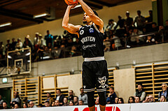 Basketball, Basketball Zweite Liga 2024/25, Playoffs Viertelfinale Spiel 2, Mattersburg Rocks, Wörthersee Piraten, Marcus Holyfield (7)