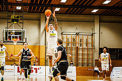 Basketball, Basketball Zweite Liga 2024/25, Playoffs Viertelfinale Spiel 2, Mattersburg Rocks, Wörthersee Piraten, Petar Zivkovic (8)