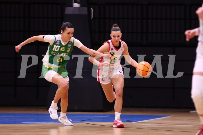 22.03.2025, Graz, Raiffeisen Sportpark, Basketball Damen Superliga 2024/25, Semifinale Spiel 2, UBSC-DBBC Graz - UBI Holding Graz