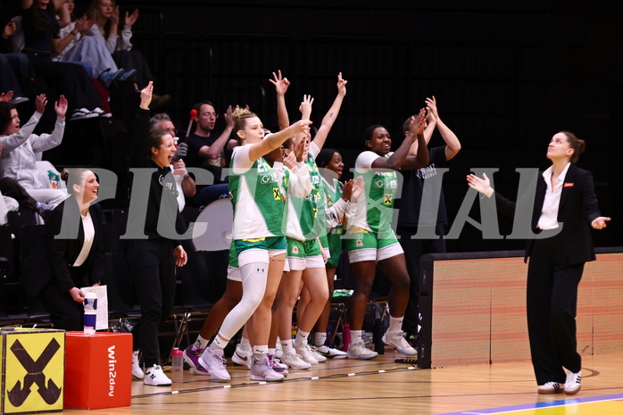 22.03.2025, Graz, Raiffeisen Sportpark, Basketball Damen Superliga 2024/25, Semifinale Spiel 2, UBSC-DBBC Graz - UBI Holding Graz