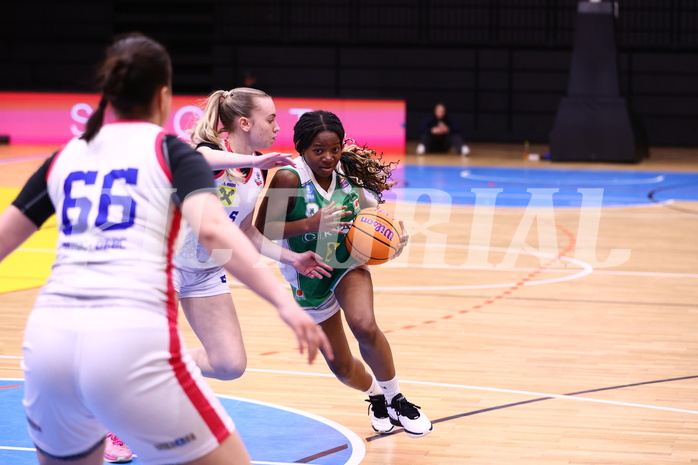 22.03.2025, Graz, Raiffeisen Sportpark, Basketball Damen Superliga 2024/25, Semifinale Spiel 2, UBSC-DBBC Graz vs. UBI Graz ,  
