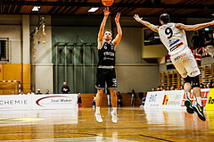 Basketball, Basketball Zweite Liga 2024/25, Playoffs Viertelfinale Spiel 2, Mattersburg Rocks, Wörthersee Piraten, Tim Huber (2)