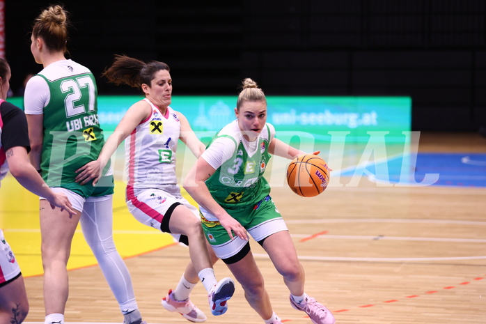 22.03.2025, Graz, Raiffeisen Sportpark, Basketball Damen Superliga 2024/25, Semifinale Spiel 2, UBSC-DBBC Graz vs. UBI Graz ,  