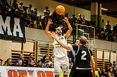 Basketball, Basketball Zweite Liga 2024/25, Playoffs Viertelfinale Spiel 2, Mattersburg Rocks, Wörthersee Piraten, Dominik Alturban (6)