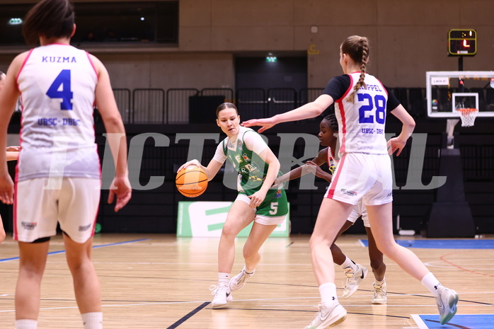 22.03.2025, Graz, Raiffeisen Sportpark, Basketball Damen Superliga 2024/25, Semifinale Spiel 2, UBSC-DBBC Graz - UBI Holding Graz