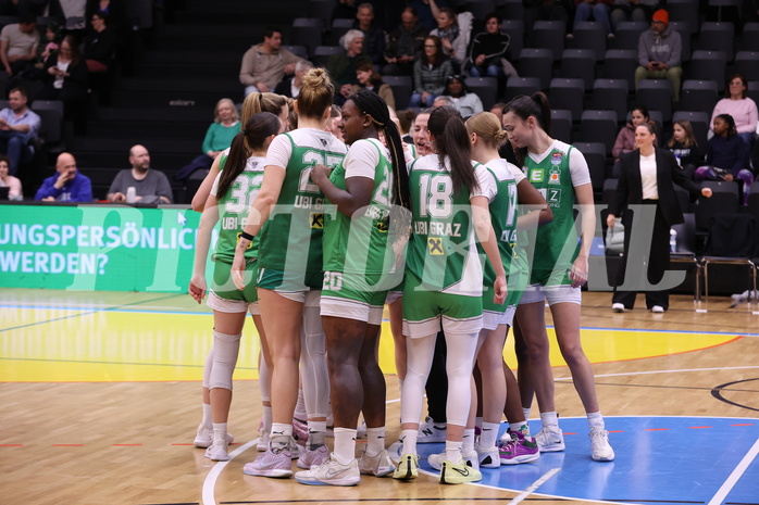 22.03.2025, Graz, Raiffeisen Sportpark, Basketball Damen Superliga 2024/25, Semifinale Spiel 2, UBSC-DBBC Graz - UBI Holding Graz