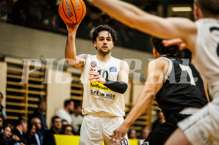 Basketball, Basketball Zweite Liga 2024/25, Playoffs Viertelfinale Spiel 2, Mattersburg Rocks, Wörthersee Piraten, Julian Alper (10)
