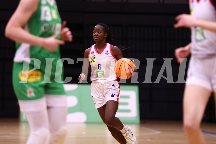 22.03.2025, Graz, Raiffeisen Sportpark, Basketball Damen Superliga 2024/25, Semifinale Spiel 2, UBSC-DBBC Graz - UBI Holding Graz