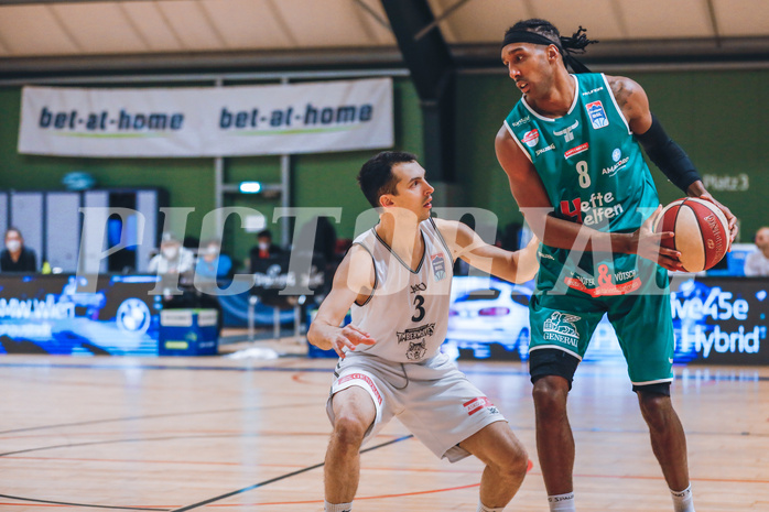 Basketball Basketball Superliga 2020/21, Grunddurchgang 18.Runde D.C. Timberwolves vs. Kapfenberg Bulls
