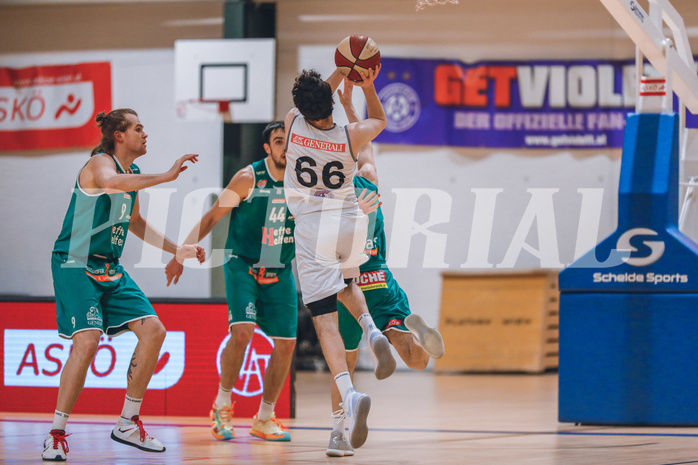 Basketball Basketball Superliga 2020/21, Grunddurchgang 18.Runde D.C. Timberwolves vs. Kapfenberg Bulls
